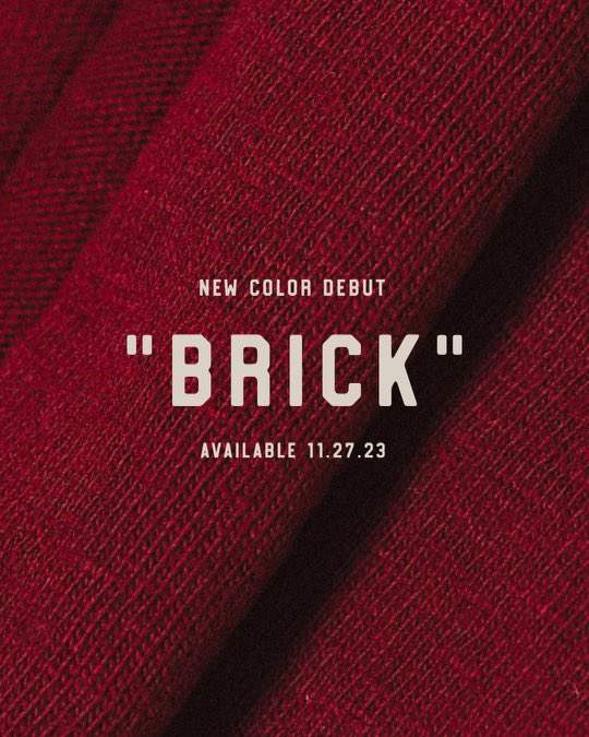 Introducing our newest addition: ‘Brick,’ a deep vintage red that’s as bold as it is timeless. We’re adding a touch of nostalgia to modern style. #bepositionless

Shop the drop! 🧱 bepositionless.com