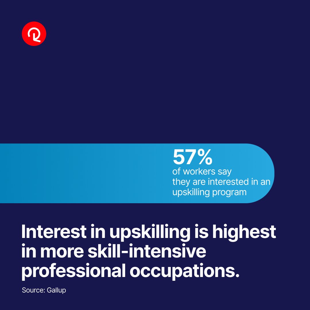 Make upskilling personal and professional. Balance is key! Ensure your employees see the value in upskilling for personal growth as well as organizational success. Support their individual interests and goals alongside professional development. #Upskilling