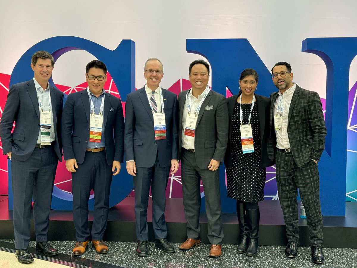 Powerhouse @PennRadiology & @PennRadRes alum leadership! @RSNA Chair, @curtlanglotz @SIIM_Tweets Chair @asset25 @Rick_Abramson, CMO of Annalise AI @ssshahmd, CMO of Qure.ai @woojinrad, CMIO of @radai & @wboonn, CMO of Rad AI