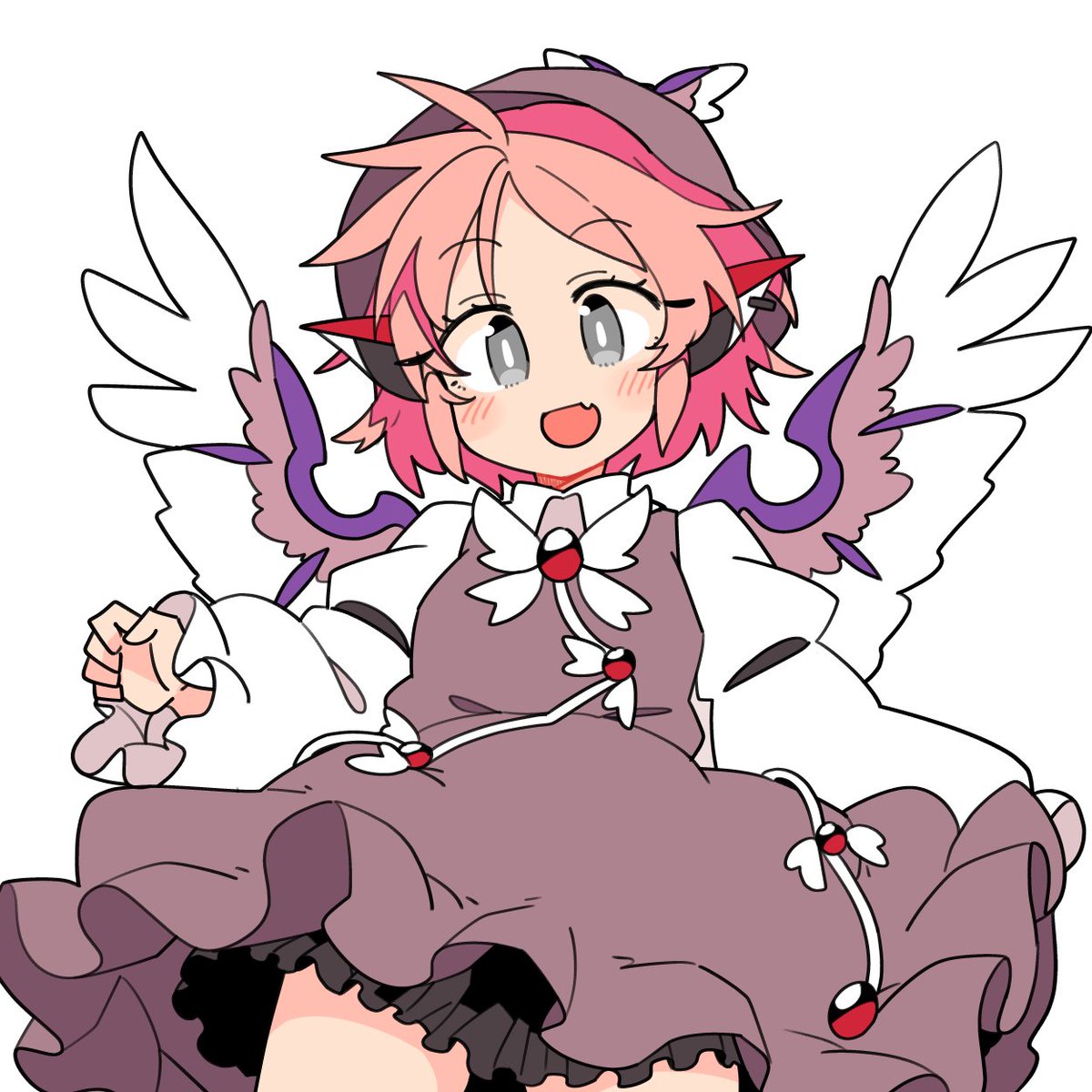 ミスティア・ローレライ 「おはみすち」|いにのイラスト