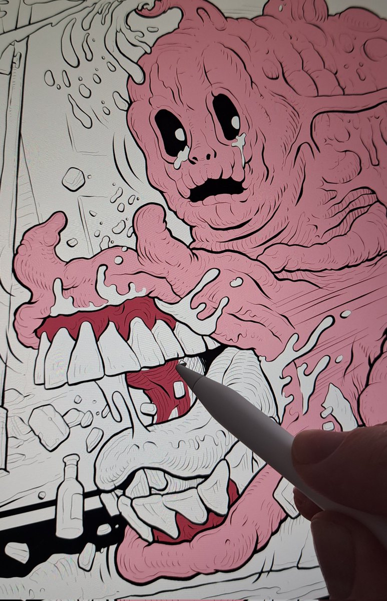 Tim Molloy (@tim_molloy_art) on Twitter photo I have been doing nothing but inking on the <a href="/toddlerpillars/">Toddlerpillars</a> Graphic Novel - time to switch it up a bit and get to coloring! With <a href="/UlrichArtist/">ArtistChristopherUlrich</a> I have been doing nothing but inking on the <a href="/toddlerpillars/">Toddlerpillars</a> Graphic Novel - time to switch it up a bit and get to coloring! With <a href="/UlrichArtist/">ArtistChristopherUlrich</a>