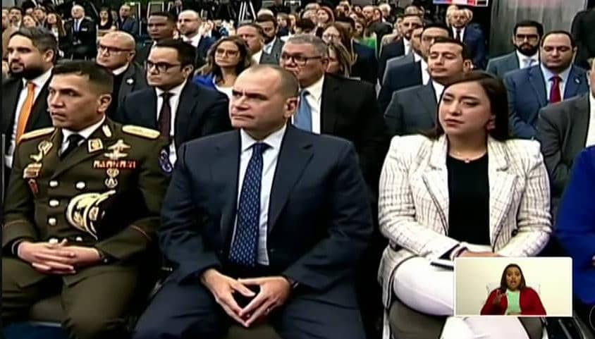 #AHORA || Vpdte. Sectorial A/J <a href="/CeballosIchaso1/">@FuerzaDinamica Remigio Ceballos Ichaso</a> participa en el Consejo Nacional de Economía Productiva en Unión Nacional.

#VenezuelaEsEsequibo