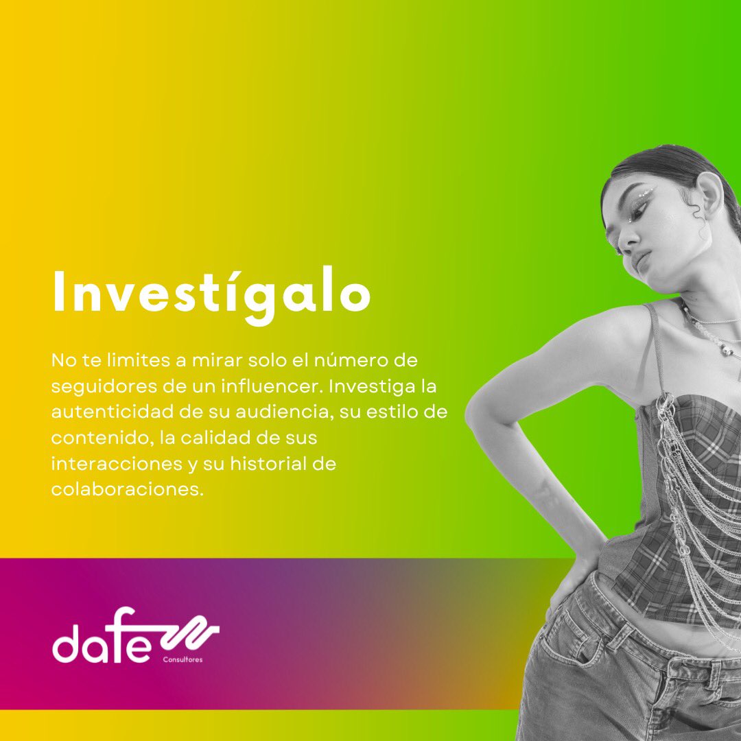 dafemx's tweet photo. Hoy Día del Influencer, te invitamos a descubrir tips parta dominar el arte de la colaboración con ellos. Aprende los secretos del juego en este post. 😉
#DAFE #Consultores #InfluencerMarketing #MarketingTips #InfluencerDigital https://t.co/a5OgLMrGCO