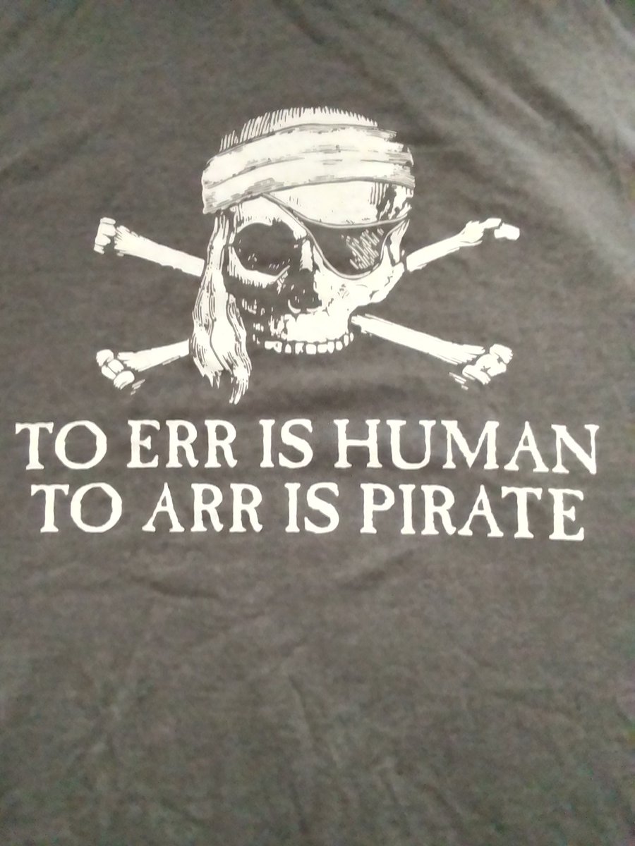 #SeaOfThieves
Found the best Pirate shirt ever on my trip to Disney World