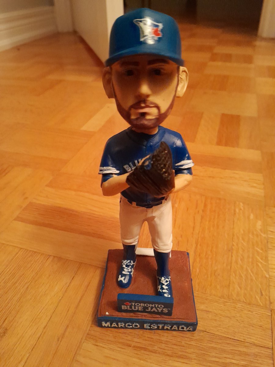 VanessaSerrao4's tweet image. Welcome aboard #marcoestrada I will always remember how Estrada lead the @BlueJays to success in the starting rotation #nextlevel #bobbleheadcollector