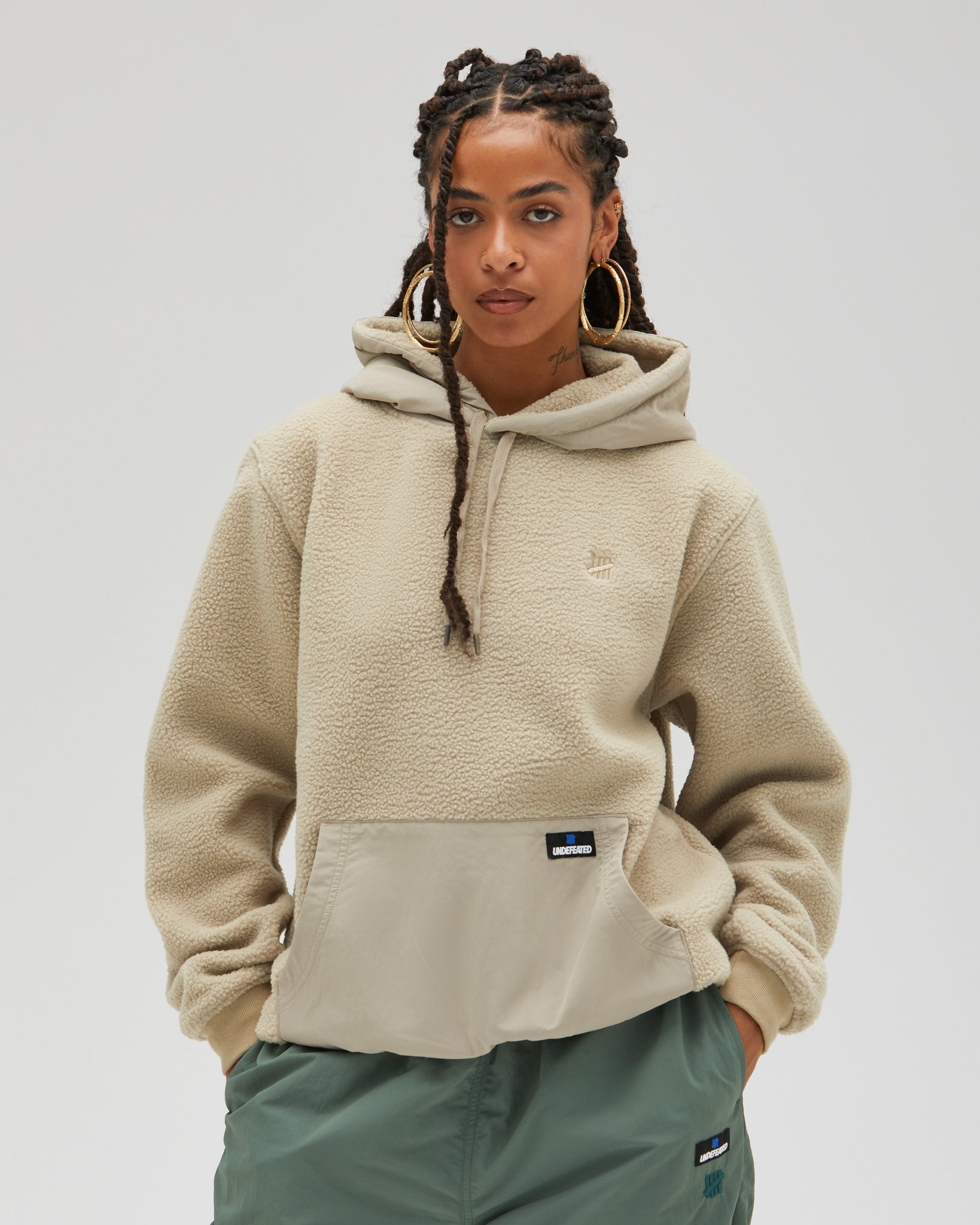 Undefeated reversible pullover jacket cheap