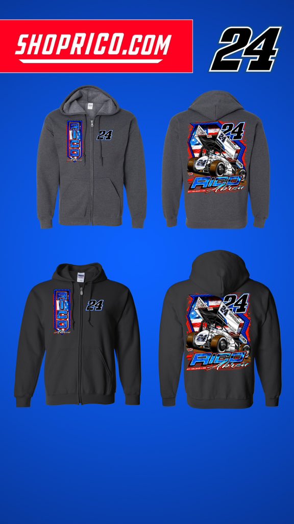 I just RESTOCKED these badass zipper hoodies! 

They’ve been selling well… Link to Buy ➡️ shop.ricoabreu.com/collections/st…