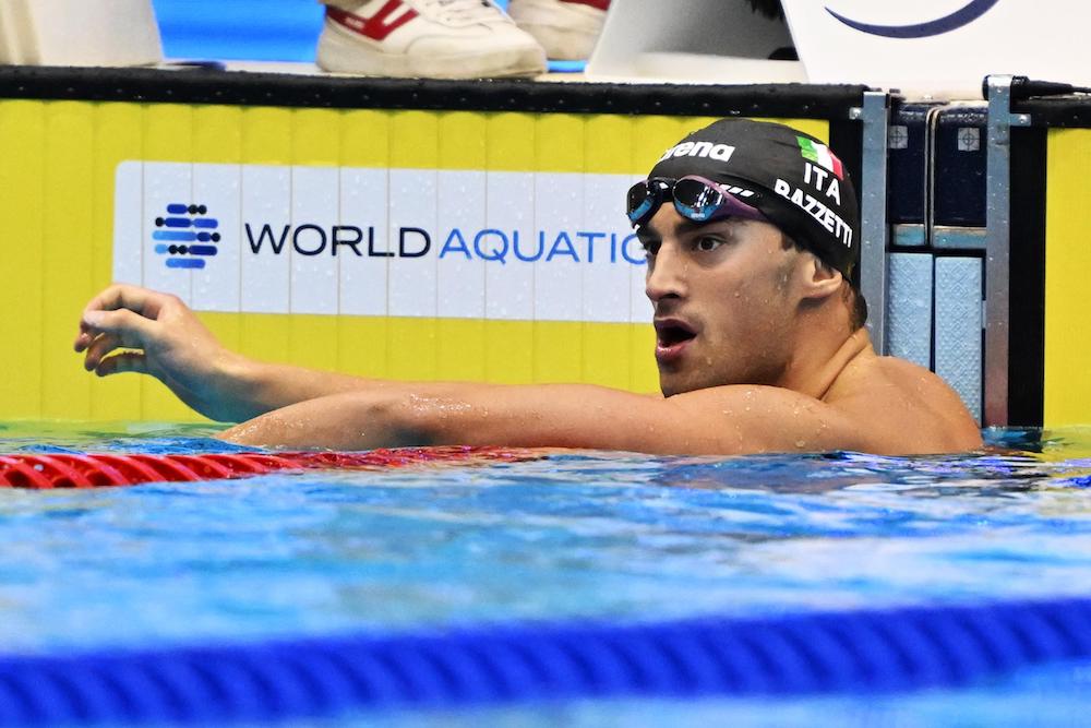 Nuotomania's tweet photo. DA OASPORT - #Nuoto #Olimpiadi #VideoInterviste #AlbertoRazzetti Nuoto, Alberto Razzetti: “Una bella iniezione di fiducia, cercherò di fare ancora meglio a Parigi”: Alberto Razzetti nella prima giornata degli Assoluti Invernali di nuoto a Riccione ha… https://t.co/FHUVYyeKqF https://t.co/xxcgwjSaKc