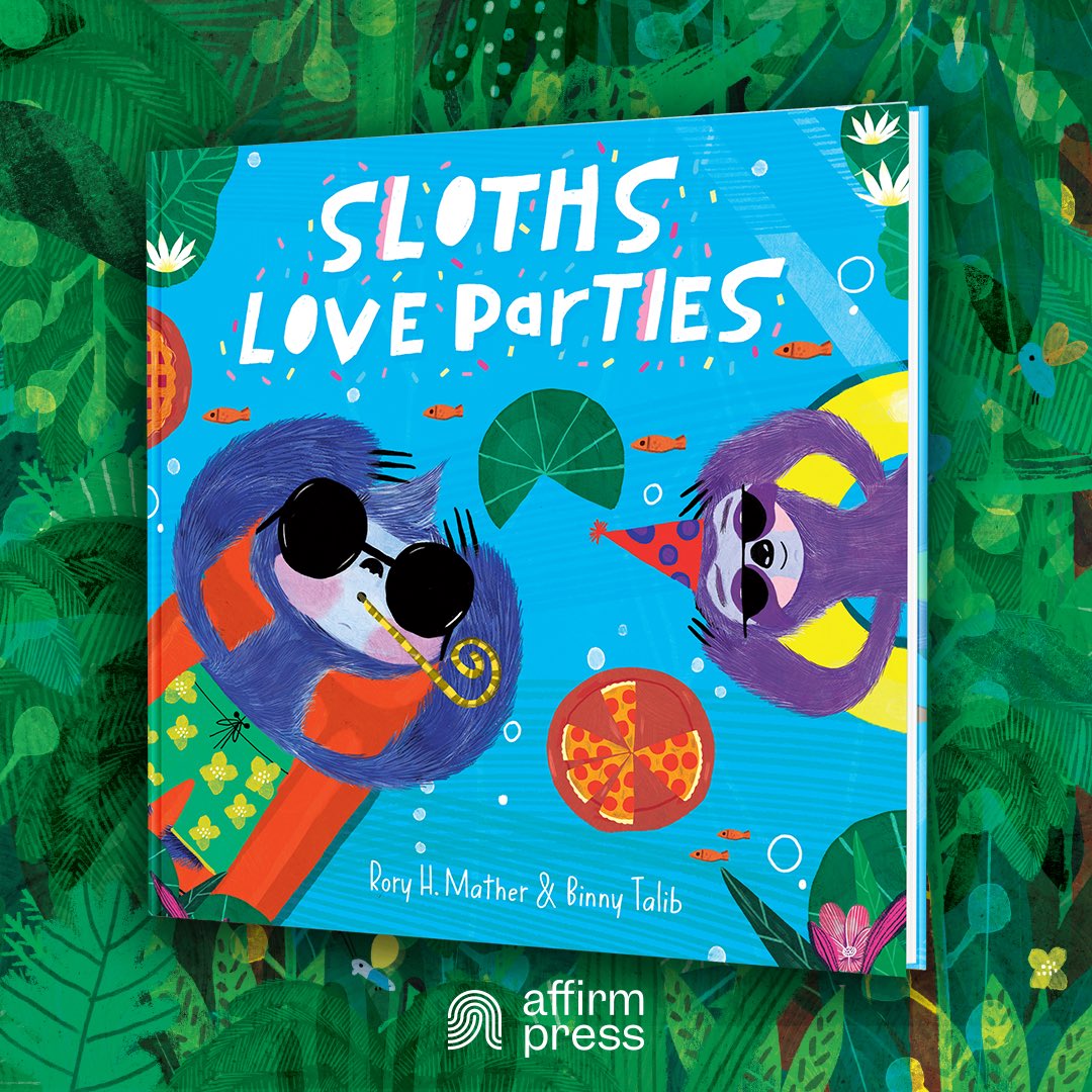 binnytalib's tweet photo. Cover reveal! My new book with @RoryHMatherauth and @AffirmPress coming out early next year! 🦥🎉 #sloths #slothbook https://t.co/leAiCRD6PQ