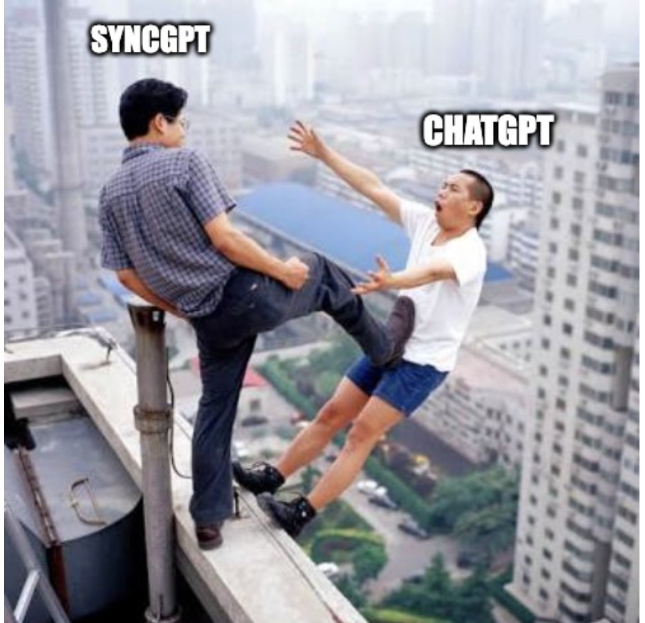 syncgpt_'s tweet image. #Syncgpt #openai #aicrypto #blockchain #ArtificialInteligence