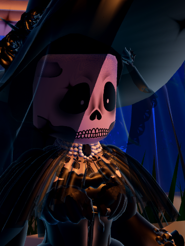 aviects's tweet photo. skull chef and his elf gf in royale high https://t.co/mkjfvEsRcg