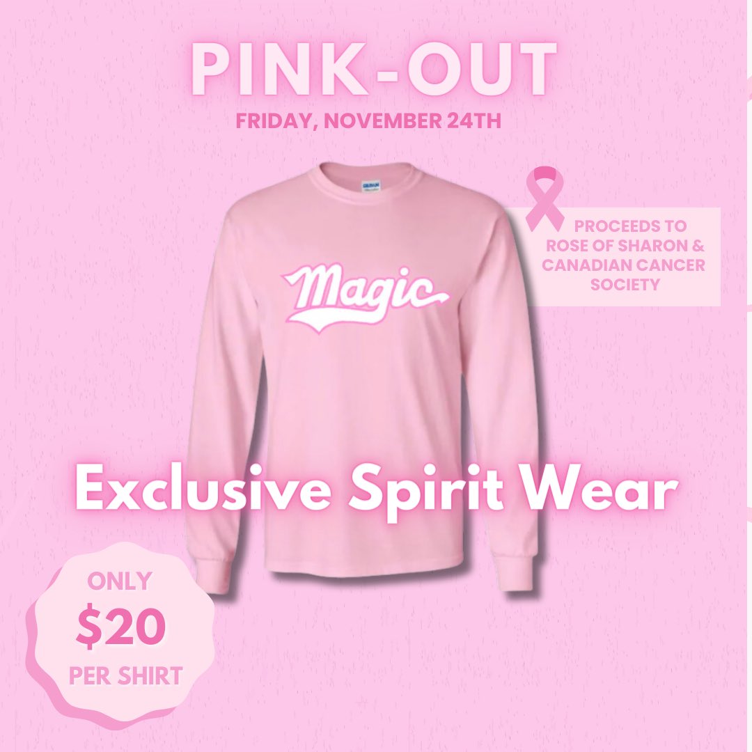 FMM Athletic Council (@fmmsac) on Twitter photo Our exclusive Pink Shirt have returned! Check the link in our bio or your k12 emails to pre-order through our Google Form. All proceeds collected will go towards the Rose of Sharon and Canadian Cancer Society, to raise awareness for beast cancer 🎀 <a href="/FMMtweets/">FMM-IB World School</a> Our exclusive Pink Shirt have returned! Check the link in our bio or your k12 emails to pre-order through our Google Form. All proceeds collected will go towards the Rose of Sharon and Canadian Cancer Society, to raise awareness for beast cancer 🎀 <a href="/FMMtweets/">FMM-IB World School</a>