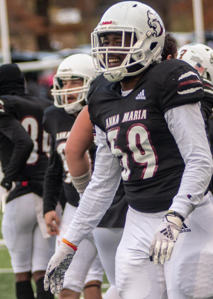 Blessed to receive a 🅾️ffer from
ANNA MARIA COLLEGE‼️ #JonesboroU🧬
<a href="/CoachRConrad/">Richard Conrad 🥞</a> <a href="/JHSCardinalFB/">Jonesboro Football</a>
<a href="/RecruitGeorgia/">Recruit Georgia</a> <a href="/CoachCarmichEAL/">“COACHSYRUP🥞” Coach Darrian CarmichEAL</a>
<a href="/ChadSimmons_/">ChadSimmons</a> <a href="/JeremyO_Johnson/">Jeremy Johnson</a>
<a href="/BALLERSCHOICE1/">BALLERS CHOICE LLC</a> <a href="/BigFaceSportss/">BigFaceSports, (Recruiting & Scouting)</a>
<a href="/GeorgiaPrepMag/">Georgia Prep Journal</a> @SWiltfong247
<a href="/NEGARecruits/">Northeast Georgia Recruits</a> @recruitNE_GA
<a href="/scoutingreport_/">scoutingreport</a> <a href="/jwindon35/">Joe Windon</a>