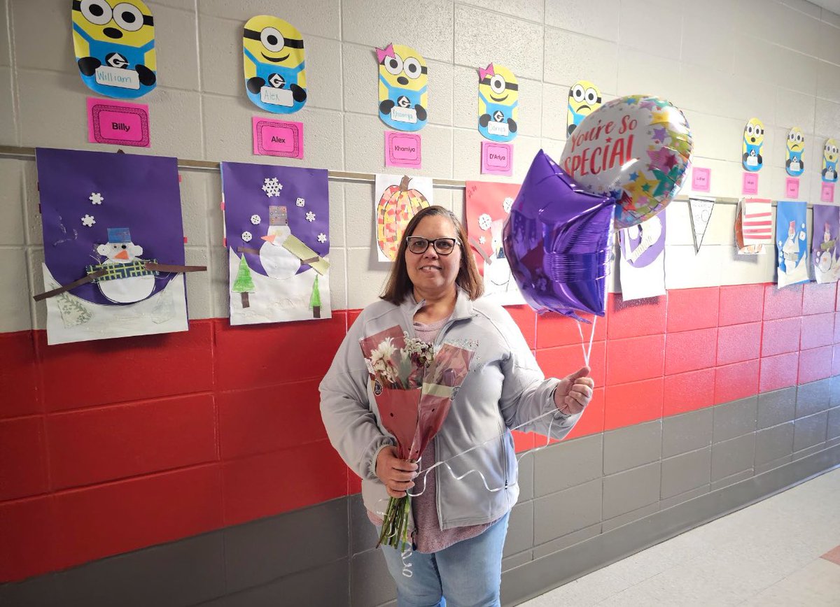 The 2023-2024 ASFL Elementary Support Staff Person of the Year is Mrs. Dancy! Thank you for all of the amazing things you do for our students and our school! Congratulations!! <a href="/HSVk12/">Huntsville City Schools</a> <a href="/mlwatkins321/">Michelle Watkins</a> <a href="/ASFLptsa/">ASFL PTA</a>