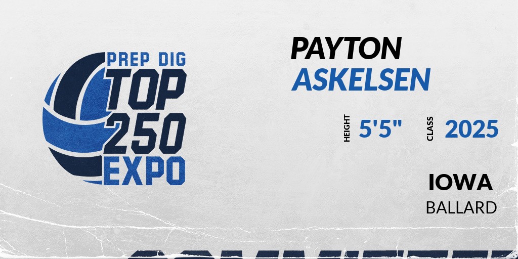 Welcome Class of 2025 Payton Askelsen of Ballard to the <a href="/PrepDigIA/">Prep Dig Iowa</a> Showcase on Dec 10th @ Horizon Court. 

🔥🏐 #PDTop250ExpoIA 🏐🔥

Register NOW! 👇  events.prepdig.com/e/917/register…
