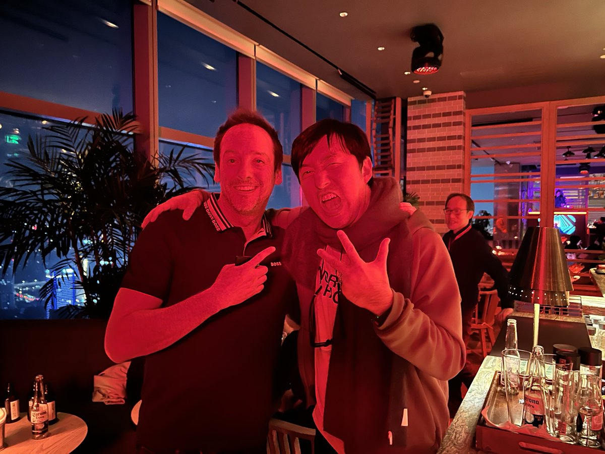 suda_51's tweet photo. I met Sean Crooks from BAD BRAIN! https://t.co/l9up6aKIFR