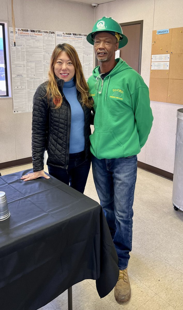 Tri-CED Community Recycling was founded in 1980 to address social justice issues by hiring formerly incarcerated and hard-to-employ local residents. Today all jobs are <a href="/Teamsters/">Teamsters</a> Local 70 good union jobs. They process over 70 tons of recycled material daily in Union City and