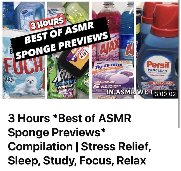 inasmrwetrust's tweet photo. #asmrsponge #oddlysatisfying #cleantok #spongesqueezing #inasmrwetrust

Full video: https://t.co/gVdAazC5ZN https://t.co/rFcdvv3RU2