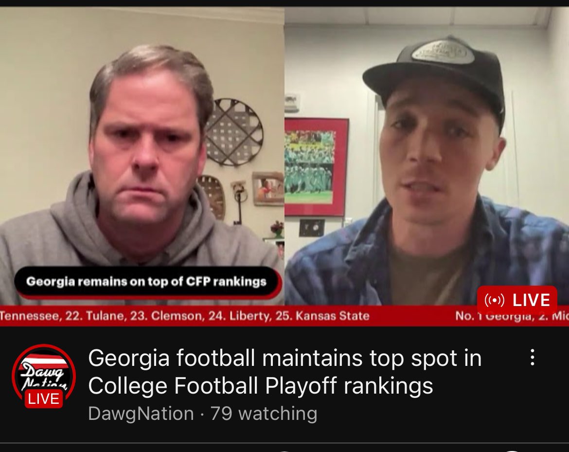 EdwardsFord99's tweet image. The Dawgs are still #1 and we are undefeated 3 seasons in a row.  
Lots to smile about B.A!
@DawgNationDaily