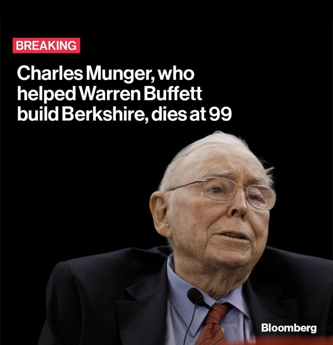 Charlie Munger's passing is a profound loss. His brilliant mind and principled approach to investing alongside Warren Buffett made an indelible mark.His teachings will guide us for years to come. Farewell, Mr. Munger. #CharlieMungerLegacy  #Berkshirehathaway