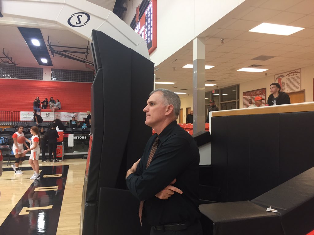 ArgusMichae's tweet photo. Lady Bulldogs head coach Jeff Houghtaling. https://t.co/go5NkZpfx5