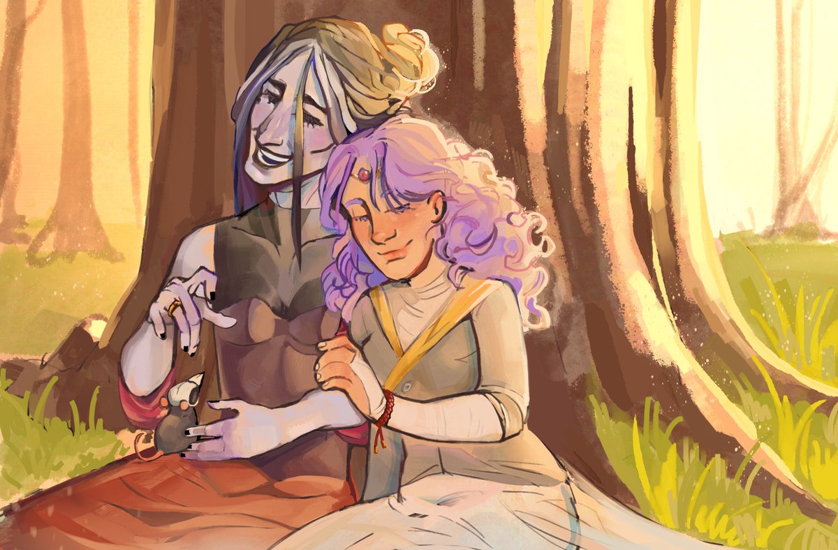 Soaring_Trash's tweet image. Rest 💜🖤
#CriticalRoleArt #SouthernGothic #imogen #laudna #CriticalRole