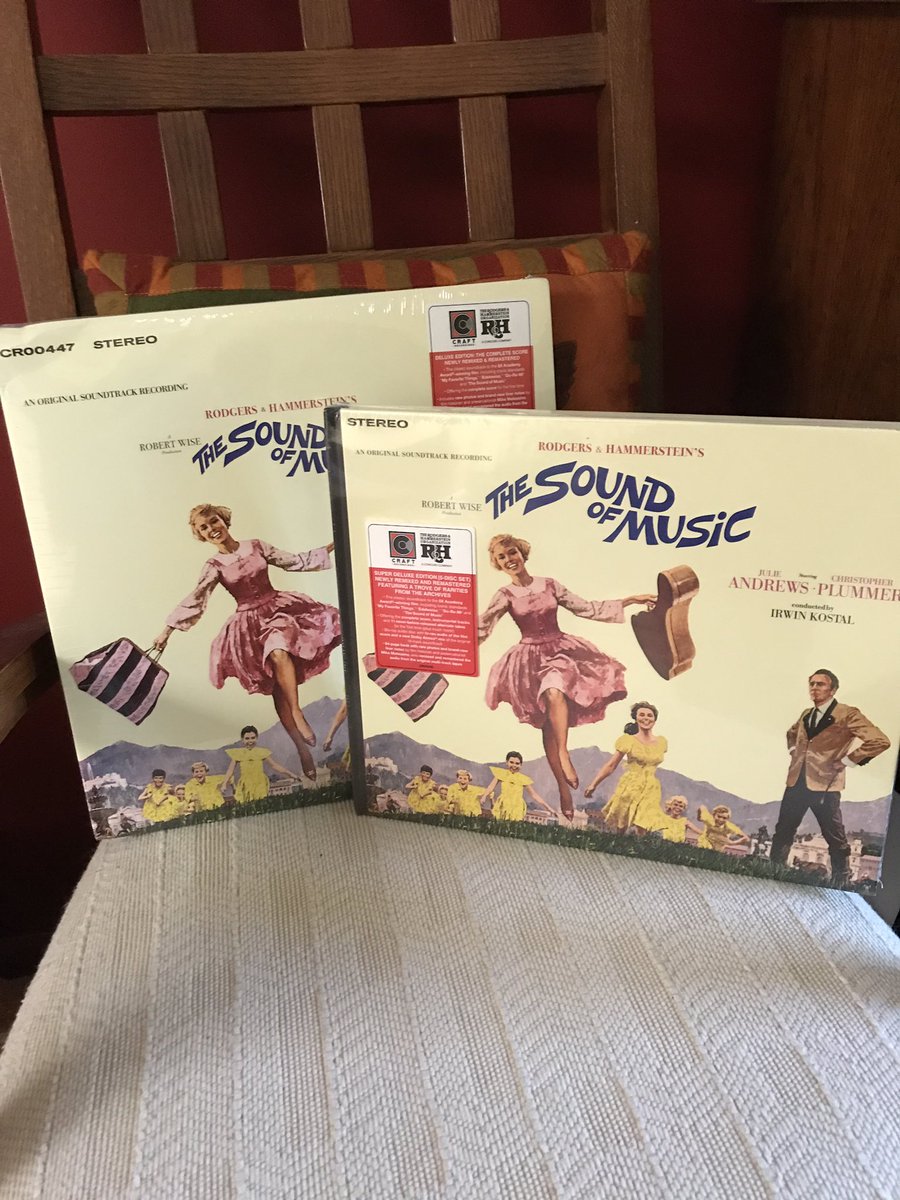 Sound of Music deluxe edition cd & vinyl has arrived! #soundofmusic #julieandrews #rodgersandhammerstein #musical #classicfilm #angelacartwright #debbieturner #christopherplummer