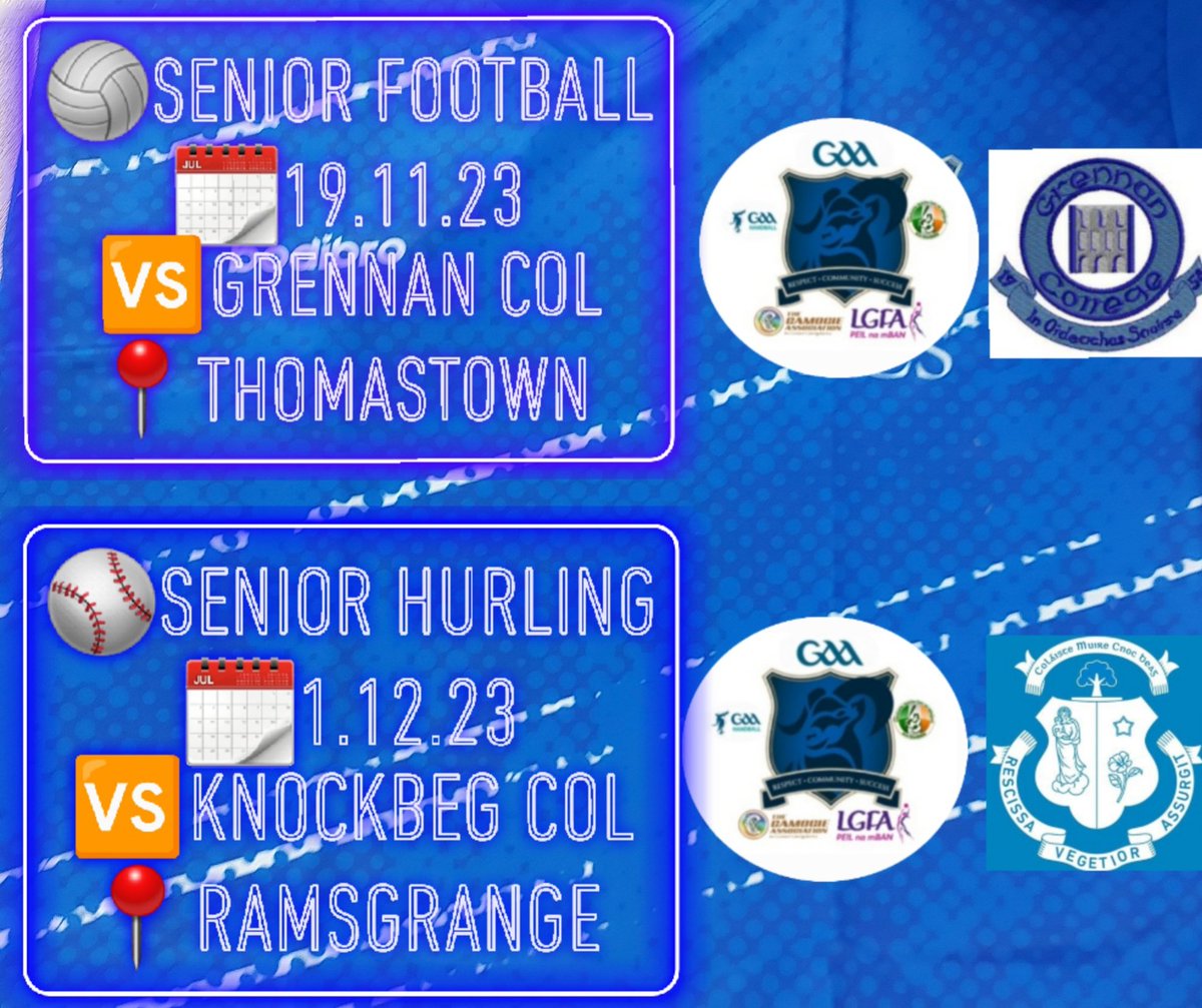 Ramsgrange Community School GAA tweet media