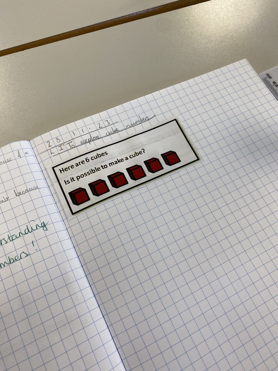 BirchwoodCE's tweet photo. Year 5 have been using multi link to explore cube numbers in maths! They have been pattern spotting and making super links which have helped their reasoning skills too! #bcepsyear5 #bcepsmaths @first4maths https://t.co/FbSK9pjqz1