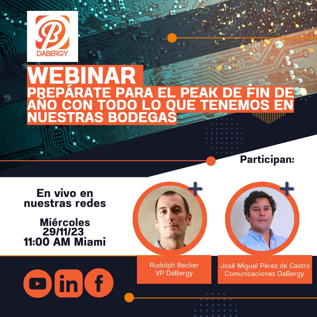 dabergymiami's tweet image. ¡Mañana en dabergy.com los esperamos para un #NuevoWebinar! ✨ No te pierdas la conversación que Rudolph Becker nos tiene preparado 👏#Tecnología #Dabergy #Soporte #Server #ethernet #refurbished #hardware #software #computerserver #serverhardware #rackserver