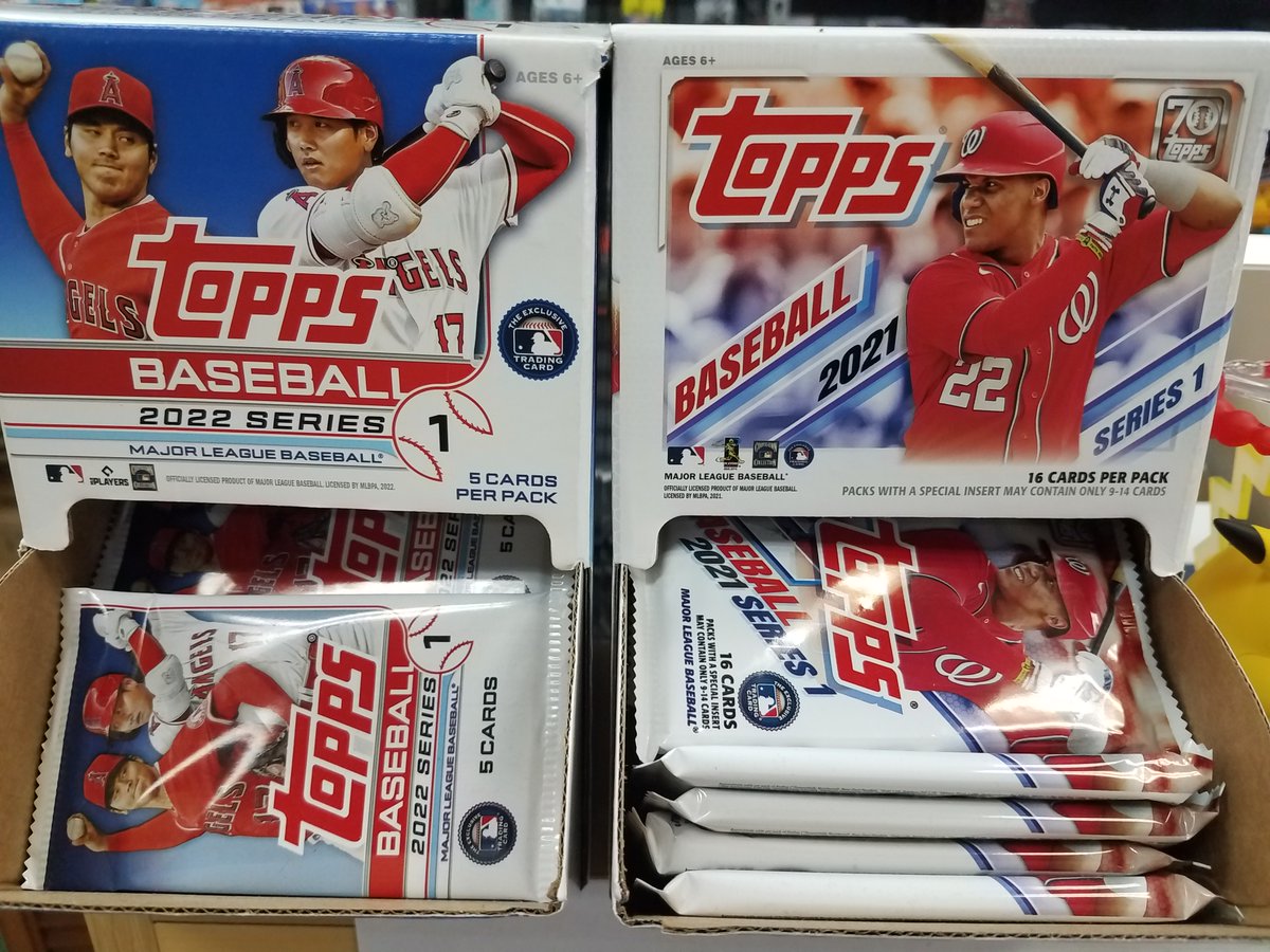 CJsportsABQ's tweet image. Looking for affordable stocking stuffers? Pick up a few packs of baseball cards at CJ Sports and make this a Christmas to remember! bit.ly/3LtXOft
#BaseballCards #Mall #CardStore #Shopping #LowestPrice #Topps #StockingStuffers #GiftIdea #Albuquerque #OnSale #Christmas