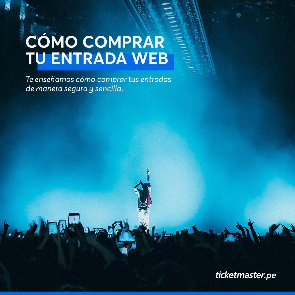 TicketmasterPE's tweet photo. #TMTips: ¿Cómo comprar en nuestra web?🤔

Comprar en https://t.co/BAcjfTRTw2 es muy sencillo, así que te dejamos el paso a paso para que adquieras tus entradas para tu evento favorito.🙌🏻🤩

La emoción de vivirlo en vivo, Ticketmaster.💙 https://t.co/cIaDvuZCLF