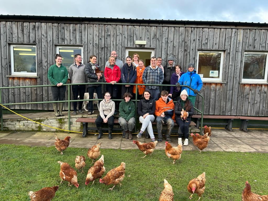 hscumbria's tweet photo. @Susans_Farm is an organic, working farm transforming people's lives by providing opportunities for outdoor learning whilst developing skills, confidence and resilience. They've just been awarded a King’s Award for Voluntary Service.
🙏Wonderful tour &amp; welcoming lunch.
#Cumbria https://t.co/JCtvAMt8T3