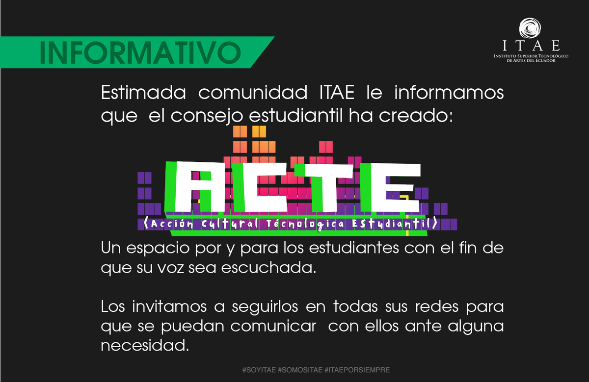 ITAE tweet media