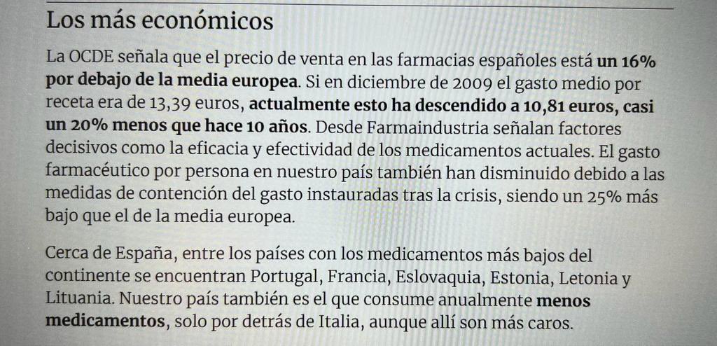 ludltorre's tweet photo. si el gobierno sigue bajando el precio del medicamento, más faltas vamos a encontrar en las farmacias….. @Farmaceuticos_ @sanidadgob @elmundoes @elconfidencial @abc_es @COPE  #españasinmedicamentos @HerreraenCOPE https://t.co/vpKDntRZ96