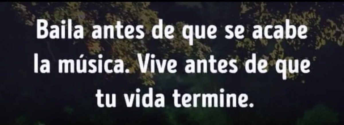 Vive… solo vive…🙌🏼