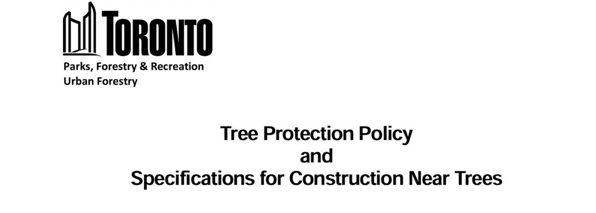 todd_irvine's tweet photo. @lorrainelamchop The situation pictured is in contravention of the City’s own tree protection bylaw because of the damage it can cause to tree roots. I have attached excerpts from the City’s specifications. https://t.co/s6yZdPhbbh