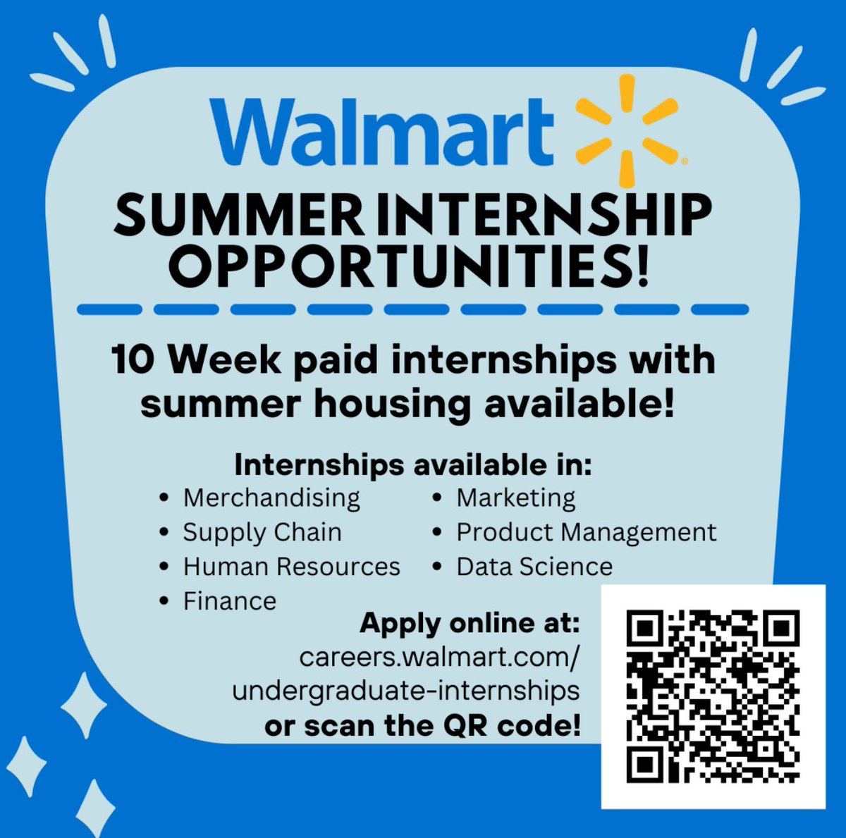 Check out these summer opportunities!
💵 Get paid for your work
🏠 Summer housing
💻 Work on unique projects and network

Check out the website for more information!