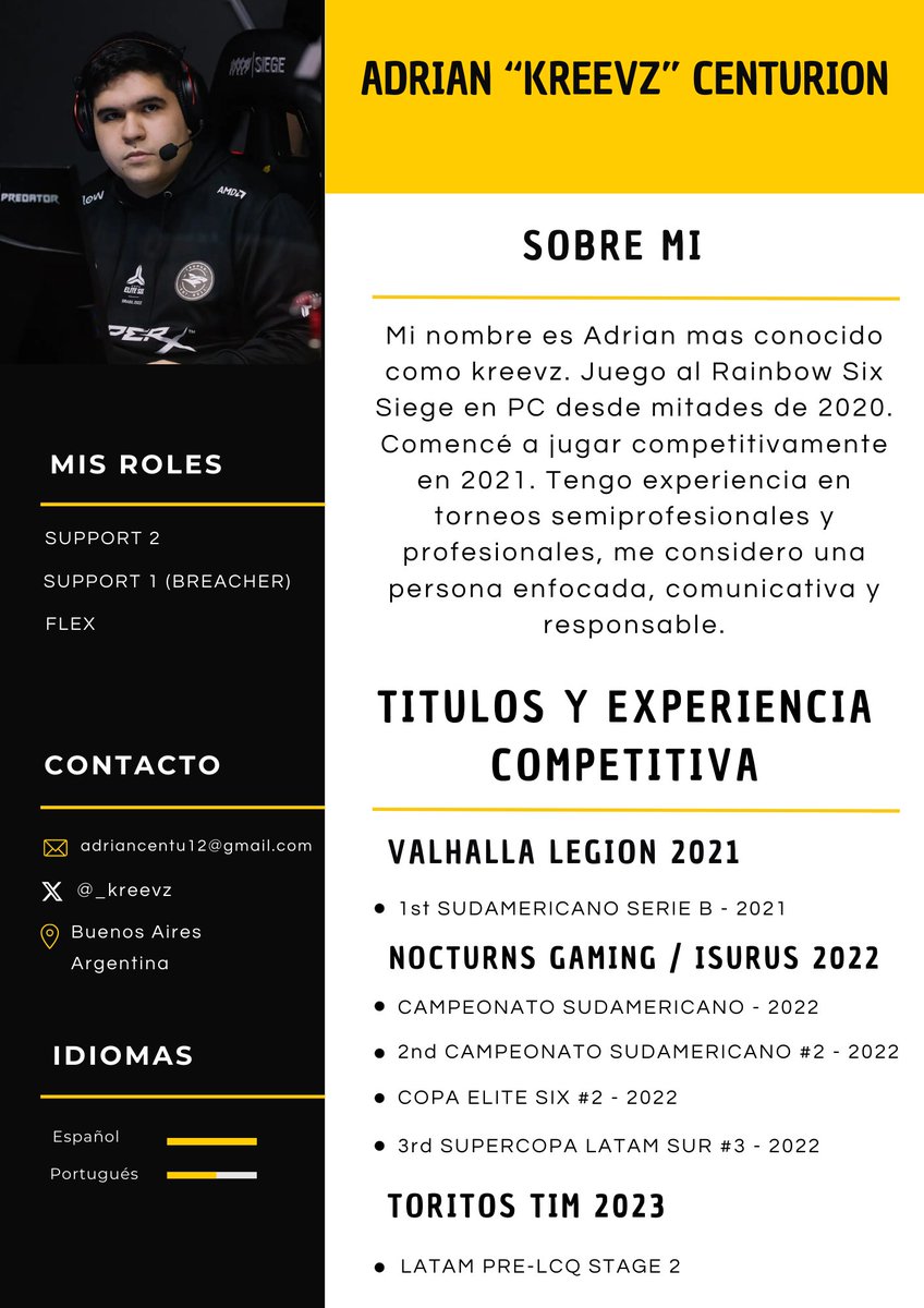 _kreevz's tweet photo. buenas, me encuentro F/A abierto a escuchar nuevas ofertas de cara al 2024.
cualquier duda o consulta mi DM o correo estan disponibles.
RT se agradece 👍😎 https://t.co/SFub80iurr