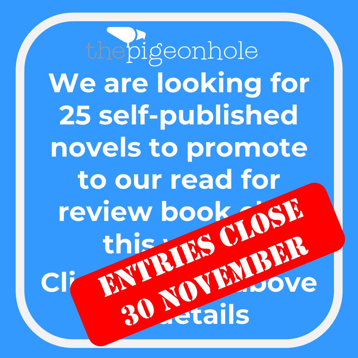 IainParke's tweet photo. 📘╚►★ ★ ★ ★ ★ Entries close Nov 30 #Selfpublishing #BookReview #contest https://t.co/qI8DR4Yp67 
@Windswarlock
@wjdaviesauthor
@WMDAuthor
@writeawaybliss
@WriteMariaGrace
@WritingOnACloud
@YHForward
@yuribeans
@YvonneNicolas https://t.co/cqFJZqdZLC