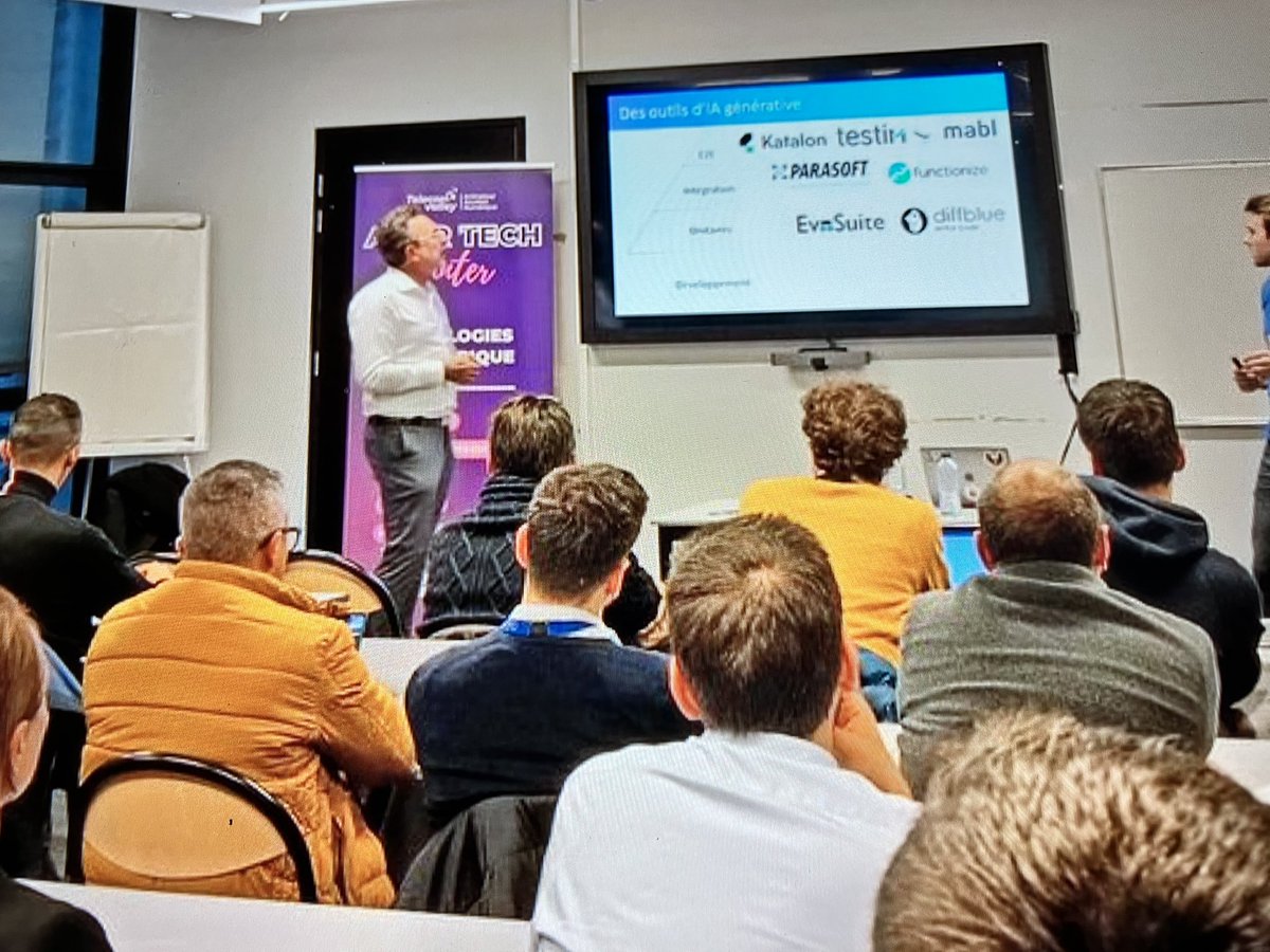 FranckLavagna's tweet image. Bel événement aujourd hui de @TelecomValley 

300 personnes des  communautés #Ux #testlogiciel #opensource #IA réunis sur l ombrelle #azurtechwinter @SophiaAntip0lis 

Bravo aux bénévoles pour ce bel événement en fertilisation croisée