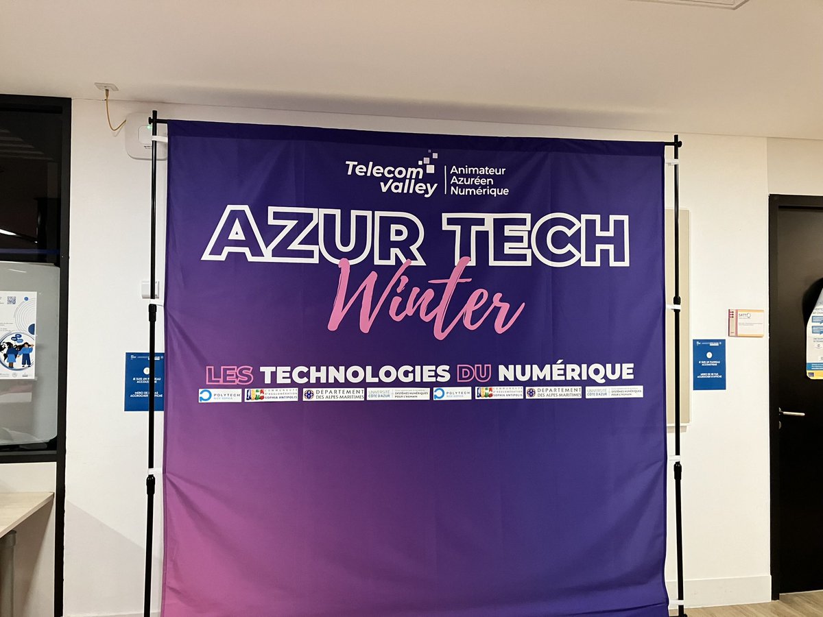 FranckLavagna's tweet image. Bel événement aujourd hui de @TelecomValley 

300 personnes des  communautés #Ux #testlogiciel #opensource #IA réunis sur l ombrelle #azurtechwinter @SophiaAntip0lis 

Bravo aux bénévoles pour ce bel événement en fertilisation croisée