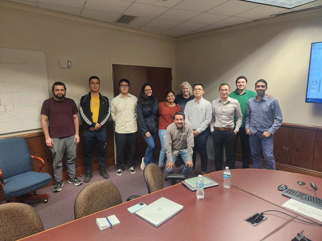 ucf_asce_gi's tweet photo. Thank you very much, Professors Jiannan Chen and Weiwei Zhan, for your excellent seminars on “Evaluation of Equivalency of Florida Double Liner System and Subtitle D Composite Liners Based on Mass Transport and Chemical Compatibility” and “Data-Centric Geotechnical Engineering”! https://t.co/s8I2qn0IyA