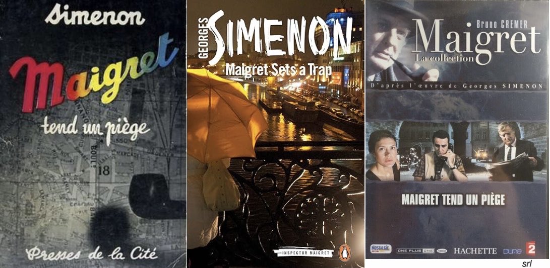 SaveRedlandLibr's tweet photo. 9:05pm TODAY on @TalkingPicsTV
From 1996, s6 Ep 2 of #France2 series 📺 #Maigret - “Maigret tend un piège” directed by #JurajHerz & written by #BernardMarié
Based on #GeorgesSimenon’s 1955 novel📖
🌟#BrunoCremer #BrunoTodeschini #HélèneSurgère
French with English S/T https://t.co/plpFywBUZM