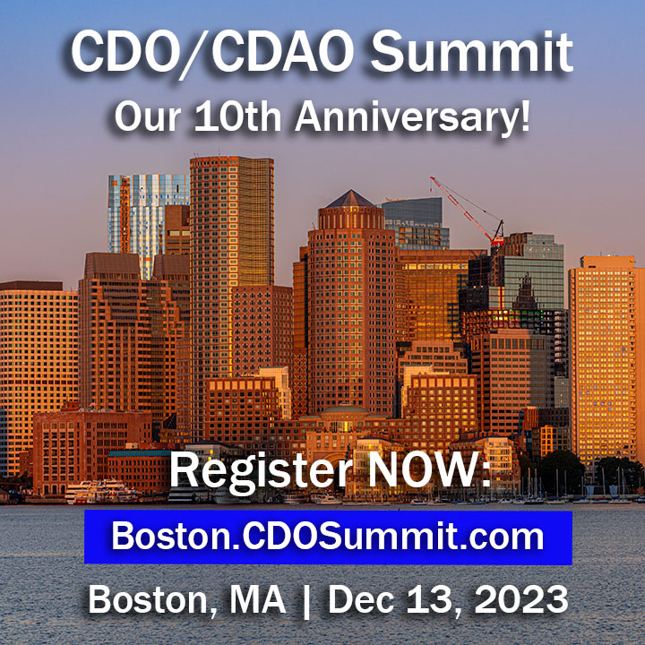 I'm thrilled to announce that the agenda for our 10th CDAO Summit on Dec 13 is complete. 

Thanks to all the incredible speakers and their timely topics, it promises to be a great program!

Tomorrow we'll announce the agenda for the world's 1st-ever Chief AI Officer Summit on