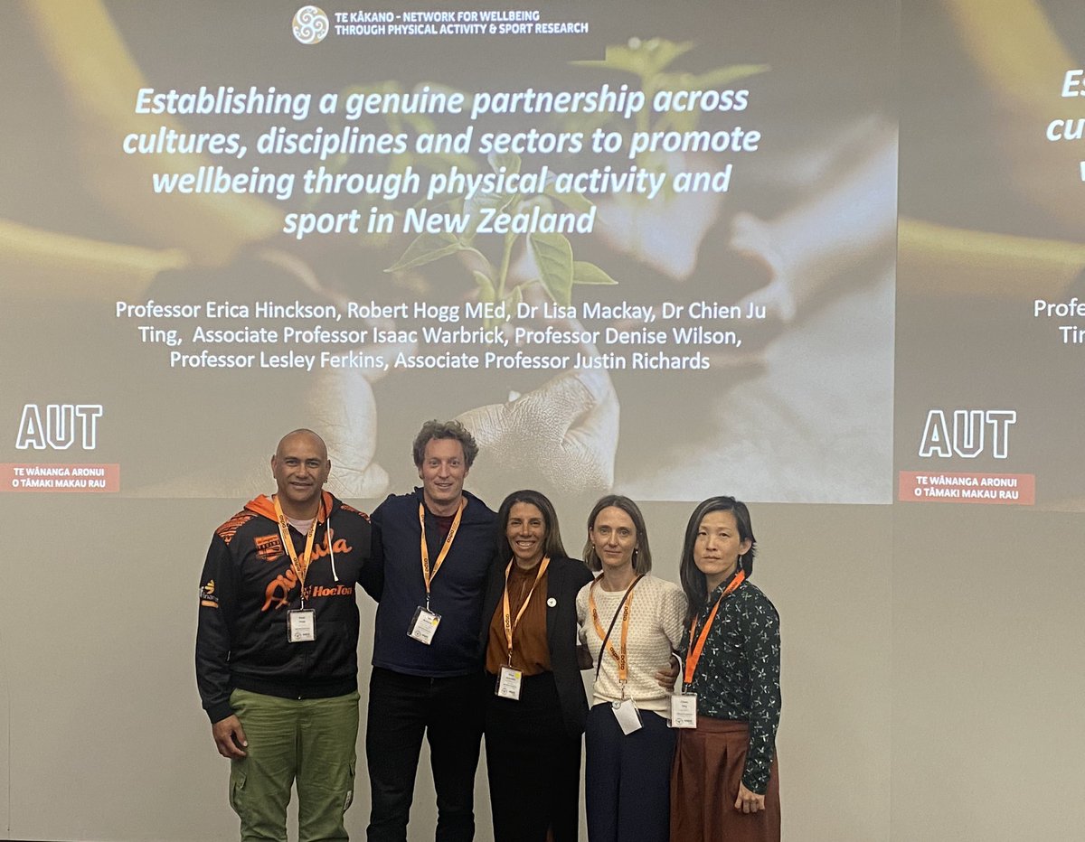 Erica Hinckson (@drhinckson) on Twitter photo Well done Te Kakano team. Great group effort sharing our learnings on establishing genuine partnerships #ASPA2023 <a href="/ASPActivity/">Asia-Pacific Society for Physical Activity</a>. What a team!!! <a href="/LisaMackayNZ/">Lisa Mackay</a> <a href="/JRLovesCycling/">Justin Richards</a> Robb Hogg, Chien Ting Well done Te Kakano team. Great group effort sharing our learnings on establishing genuine partnerships #ASPA2023 <a href="/ASPActivity/">Asia-Pacific Society for Physical Activity</a>. What a team!!! <a href="/LisaMackayNZ/">Lisa Mackay</a> <a href="/JRLovesCycling/">Justin Richards</a> Robb Hogg, Chien Ting