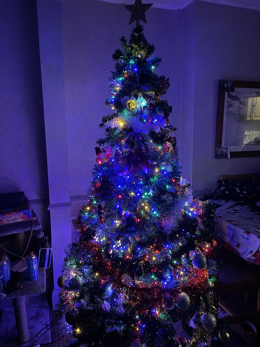Keggie1975's tweet photo. Well Christmas has landed in my house….. not feeling it this year but the kids wanted to do it https://t.co/oWrdmWCJ69