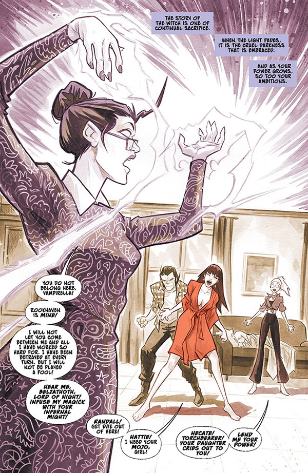 DynamiteComics's tweet photo. In stores this week, Vampirella: Dead Flowers #3 from Sara Frazetta, Bob Freeman and Alberto Locatelli. Here’s a look inside.

#vampirella #sarafrazetta #bobfreeman #albertolocatelli

https://t.co/c7vJJDRB9x https://t.co/AzfPB7oKe1