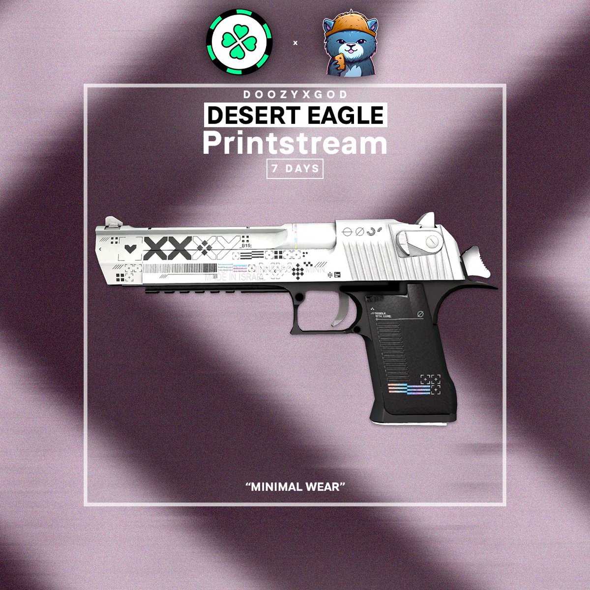 DoozyXGod's tweet photo. 🎁 Desert Eagle | Printstream ($55)

✅ Follow @officialcsluck + me
✅ Retweet + Like
✅ Tag a Friend

⏳Giveaway will be drawn in 7 days! 
#CSGOGiveaway #CSGOGiveaways #CS2 #CSGOSkinsGiveaway #ad https://t.co/ESK2IJ0mVW