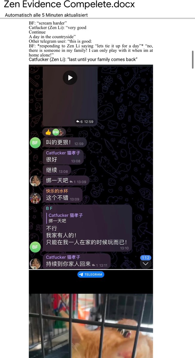 Tom97An's tweet photo. #chinese - Zen Li/ Zhenfei Li . He lives in 1750 Waverly Cv, Alpharetta, GA 30004-0669.  Graduated from: Savannah College of Art and Design.  Now he changed his @telegram name to „catfucker“ and admits to rape cats.  He’s a danger to US SOCIETY ! https://t.co/yM2P5k4atb